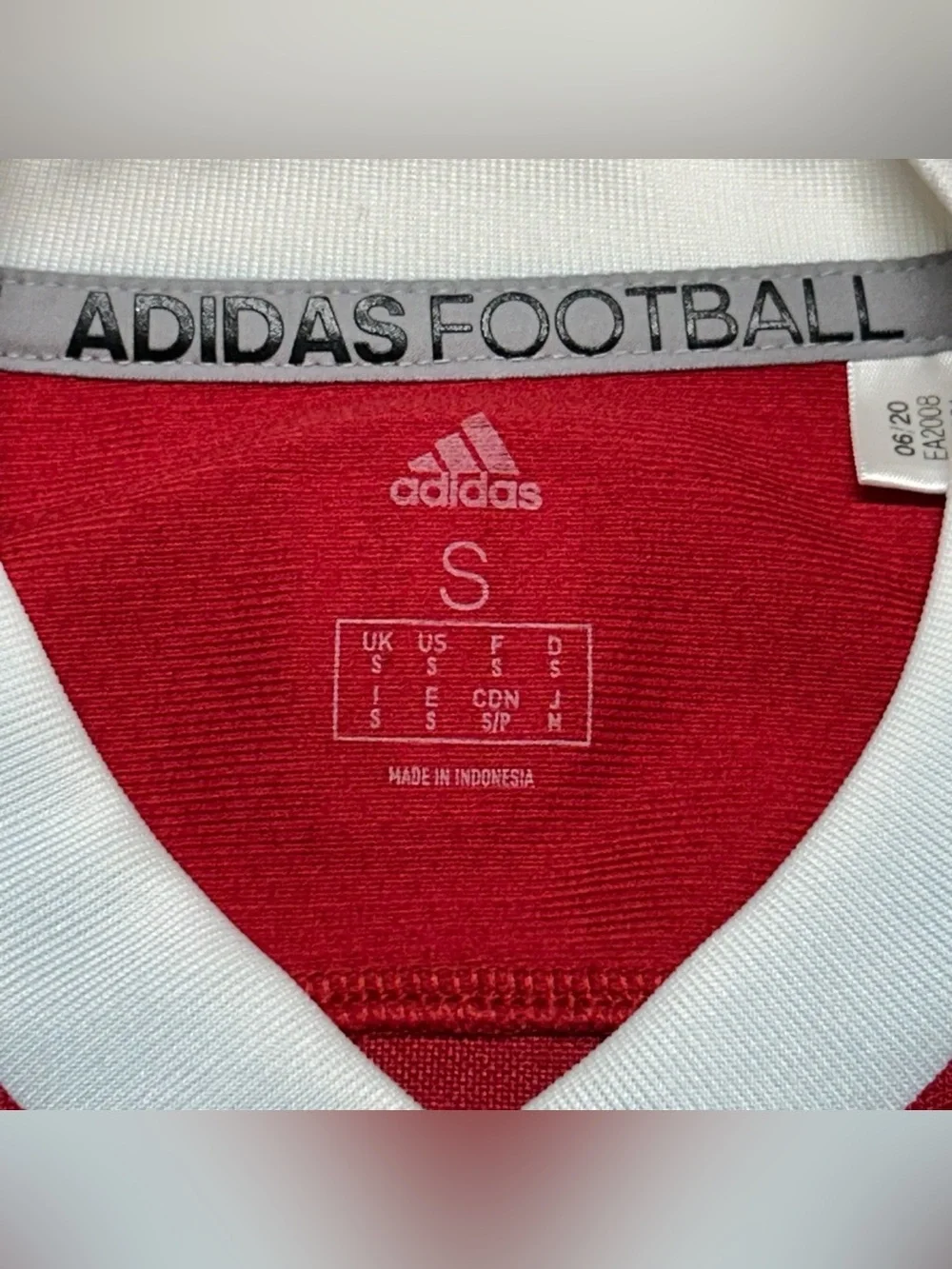 Indiana University Hoosiers Adidas Big10 Mens Size S Jersey NCAA Football